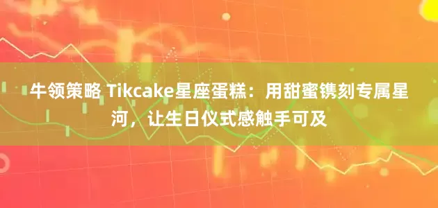 牛领策略 Tikcake星座蛋糕：用甜蜜镌刻专属星河，让生日仪式感触手可及